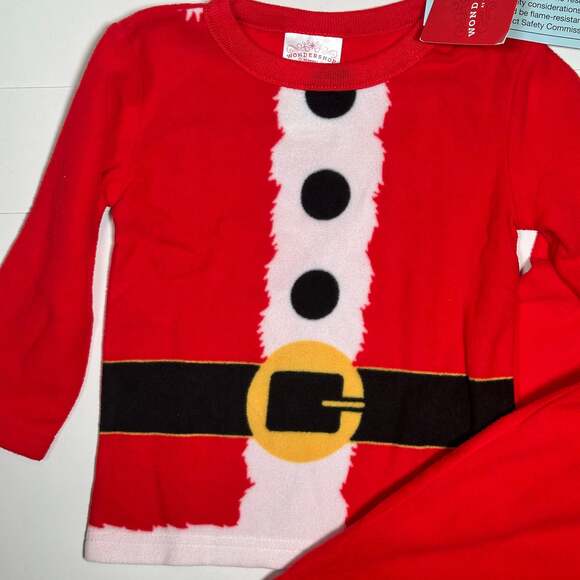 NWT Wondershop Baby Santa Pajama Set Size 12M - Picture 2 of 4
